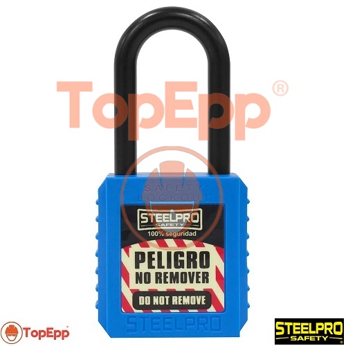 Candado dielectrico azul - Steelpro - TopEpp S.A.C.