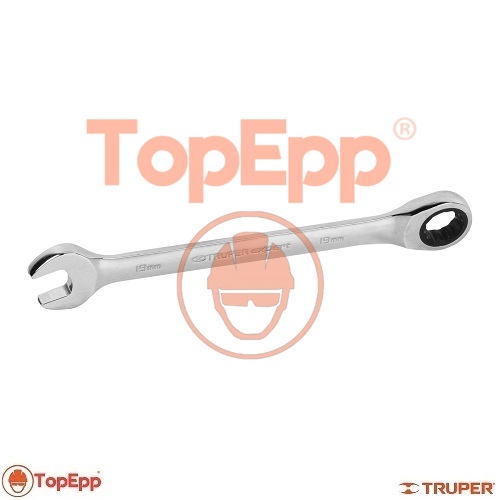 Llave mixta con matraca - 19 mm - Truper - TopEpp S.A.C.
