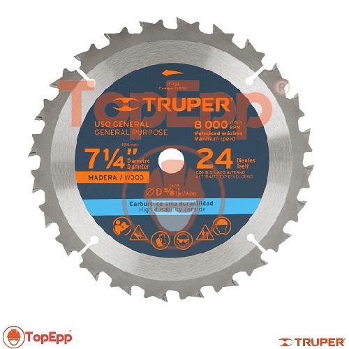 Disco de sierra - Cod 18300 - Truper - TopEpp S.A.C.