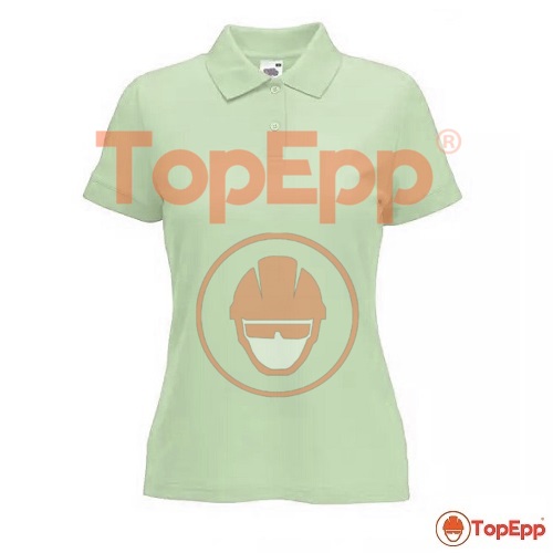 Polo pique mangas cortas - verde - dama - TopEpp S.A.C.