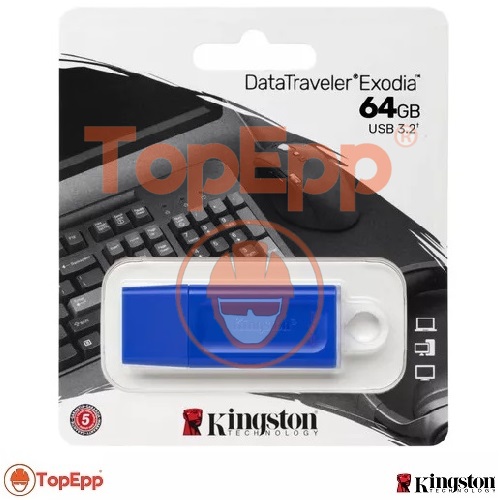 Memoria Usb Exodia - Azul - Kingston - TopEpp S.A.C..