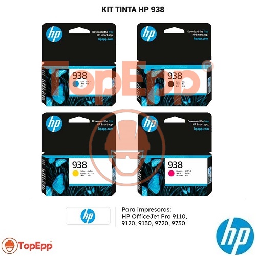 Kit Tinta 938 HP - TopEpp S.A.C.
