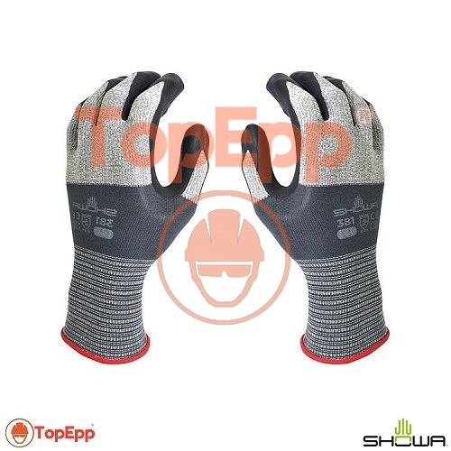 Guantes de nitrilo 381 - Showa - TopEpp S.A.C.