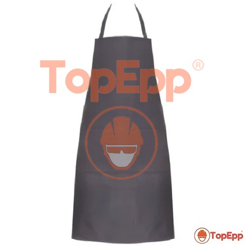Mandil de tela - Gris - TopEpp S.A.C.
