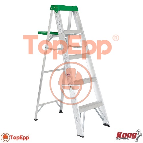 Escalera tijera de aluminio - Acceso simple - Kong - TopEpp S.A.C.