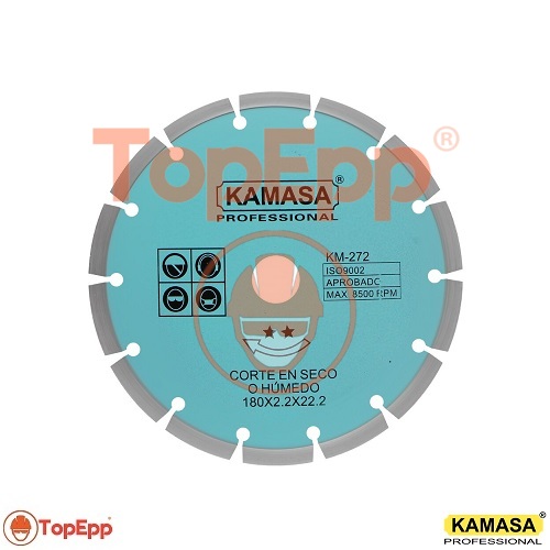 Disco diamantado - 7 Pulgadas - Kamasa - TopEpp S.A.C.