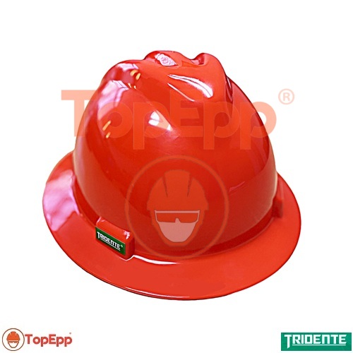 Casco minero - Rojo - Tridente - TopEpp S.A.C.