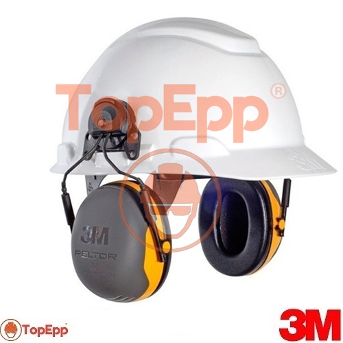 Orejeras adaptables a casco 3M Peltor X2P3E 24 dB - TopEpp S.A.C.
